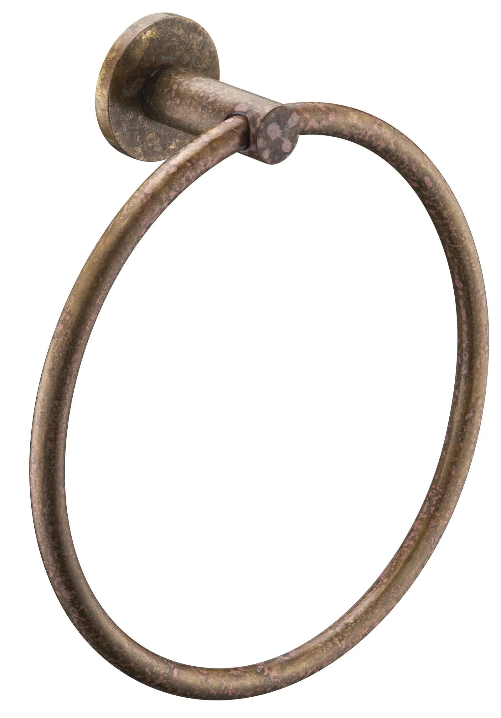 LVB Mica Hand Towel Ring - Living Brass