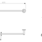 Mica Single Towel Rail