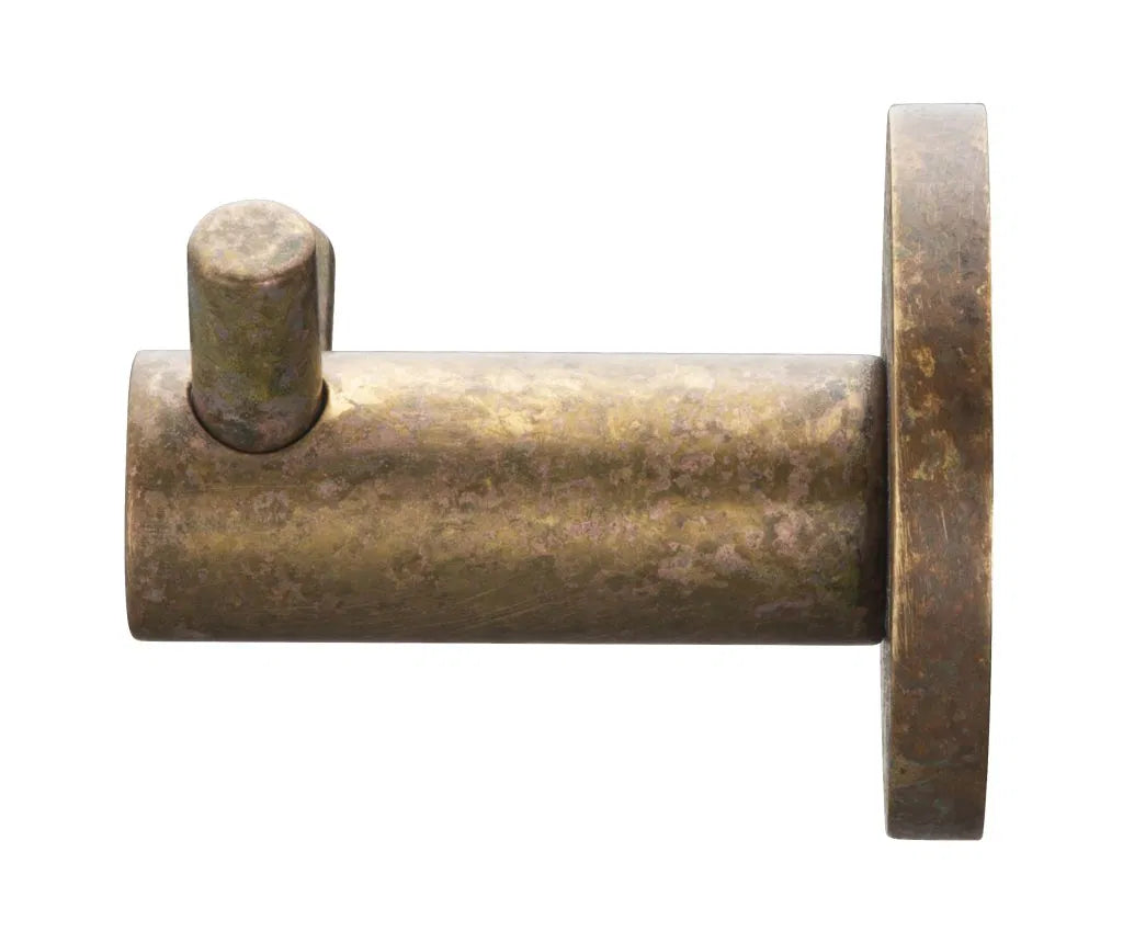 LVB Mica Double Robe Hook - Living Brass