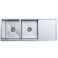 Atlas Handmade Double Bowl With Drainer Kitchen Sink