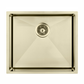 Atlas Handmade Single Bowl Kitchen Sink in Brushed Gold
