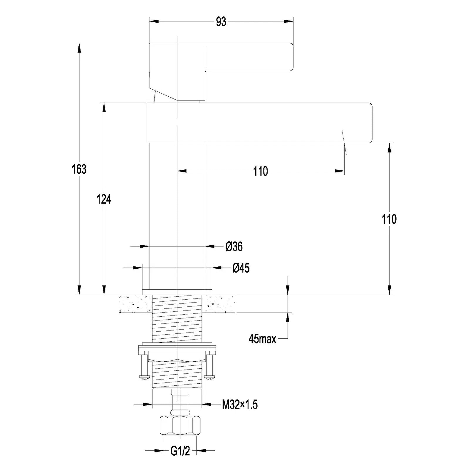 Vivo Basin Mixer