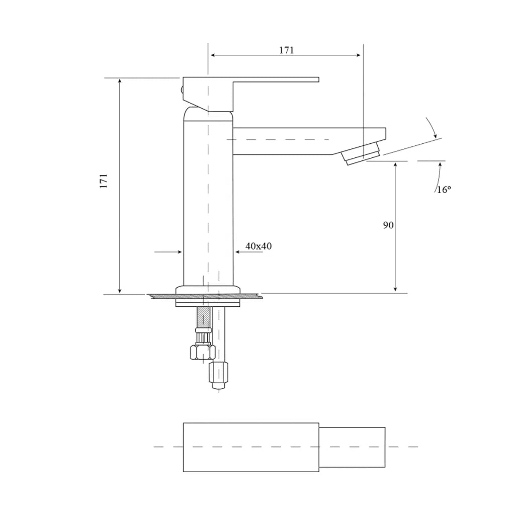 Deko Basin Mixer