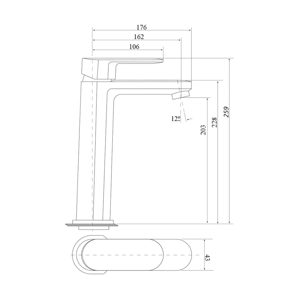 Supra Tall Basin Mixer