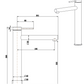 Mica Tall Basin Mixer Straight