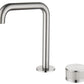 Mica Fluted Soft-Square Hob Basin Mixer Set
