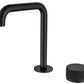 Mica Fluted Soft-Square Hob Basin Mixer Set