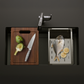 Novaq Handmade Kitchen Sink in Matt Black