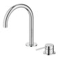 Mica Gooseneck Hob Basin Mixer Set
