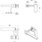 Kaza Wall-Spout Combo – 2P – TRIM KIT ONLY