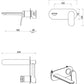 Lantra Wall-Spout Combo – 1P – TRIM KIT ONLY