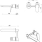 Lantra Wall-Spout Combo – 2P – TRIM KIT ONLY