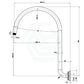 Clasico Gooseneck Shower Arm