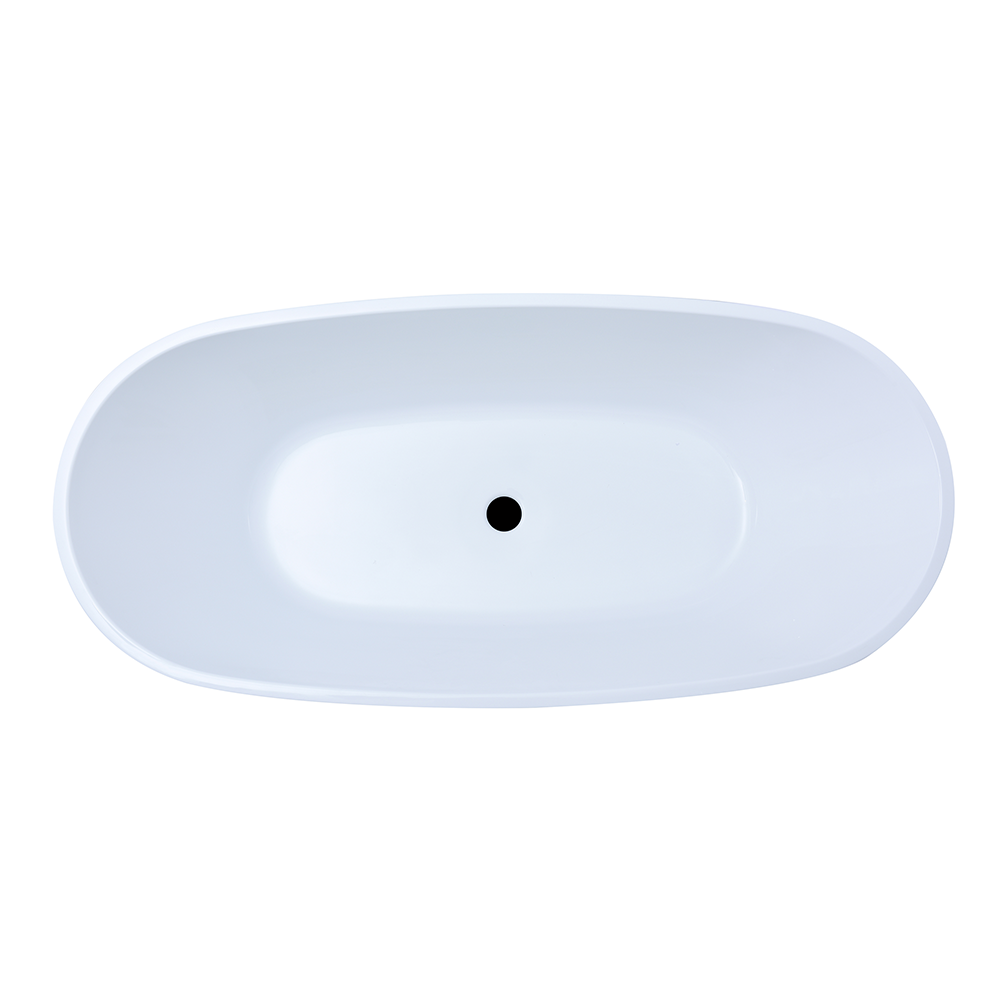 Paris Freestanding Bathtub in Matt White
