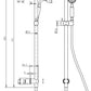 Mica Heritage Shower Rail
