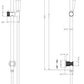 Mica Shower Rail – Inbuilt Inlet