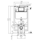 R&T Wall Hung Concealed Cistern