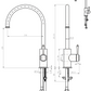 Mica Heritage Gooseneck Sink Mixer
