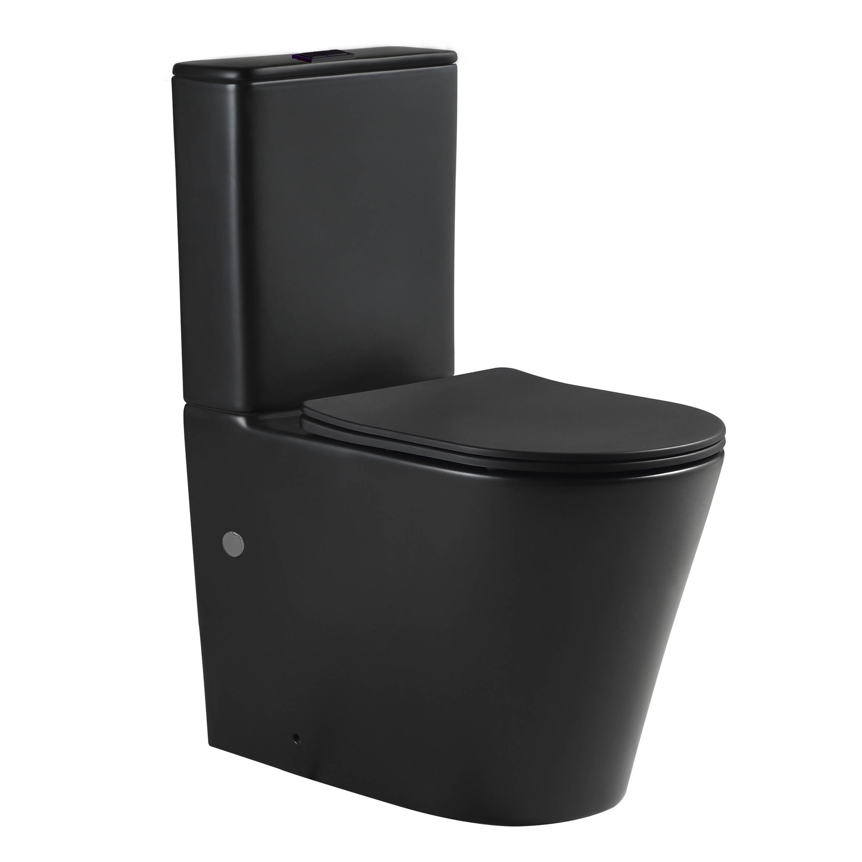 Vera Matt Black Toilet Suite