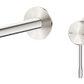 Mica Fluted Wall-Spout Combo