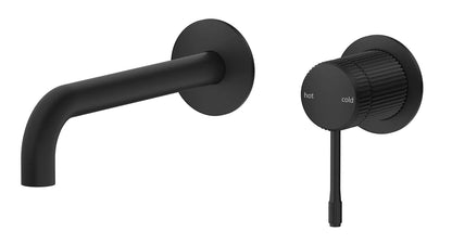 Mica Fluted Wall-Spout Combo