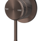 Mica Fluted Shower Mixer