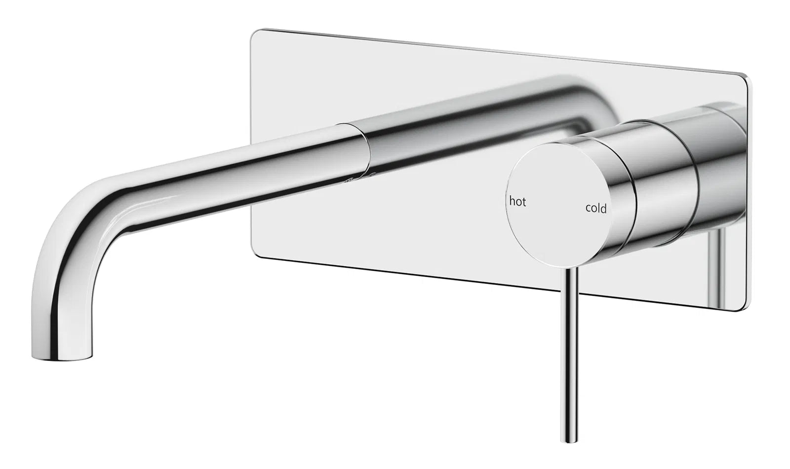 Mica Wall-Spout Combo – Curved Spout – 1P – TRIM KIT ONLY