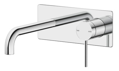 Mica Wall-Spout Combo – Curved Spout – 1P – TRIM KIT ONLY