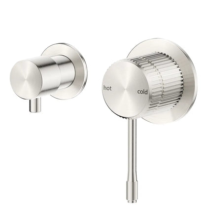 Mica Fluted Shower Mixer Diverter – Sideways
