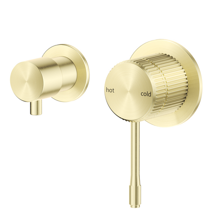 Mica Fluted Shower Mixer Diverter – Sideways