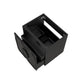 Laguna 600mm Black American Oak Wall Hung Vanity