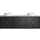 Laguna 1800mm Black American Oak Wall Hung Vanity