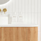 Bondi 1200mm Woodland Oak Fluted Curve Vanity