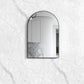Archie 900(H)x600(W) Black Metal Framed Tuffi Mirror