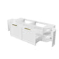 Hampshire 1500mm Satin White Wall Hung Curve Vanity