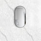 Noosa 900(H)x450(W) Black Metal Frame Tuffi Mirror