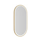LED Noosa 900(H)x450(W) Gold Metal Frame Tuffi Mirror
