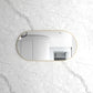 Noosa 1200(W)x600(H) Gold Metal Frame Tuffi Mirror- Install Horizontal or Vertical