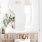 LED Noosa 900(H)x600(W) Frameless Tuffi Mirror - Install Horizontal or Vertical