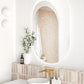 LED Noosa 900(H)x600(W) Frameless Tuffi Mirror - Install Horizontal or Vertical