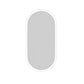 LED Noosa 900(H)x450(W) White Metal Frame Tuffi Mirror