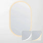 LED Noosa 1200(W)x750(H) Frameless Tuffi Mirror - Install Horizontal or Vertical