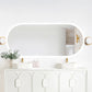 LED Noosa 1800(W)x750(H) Frameless Tuffi Mirror - Install Horizontal or Vertical