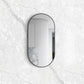 Noosa 1200(W)x600(H) Black Metal Frame Tuffi Mirror- Install Horizontal or Vertical