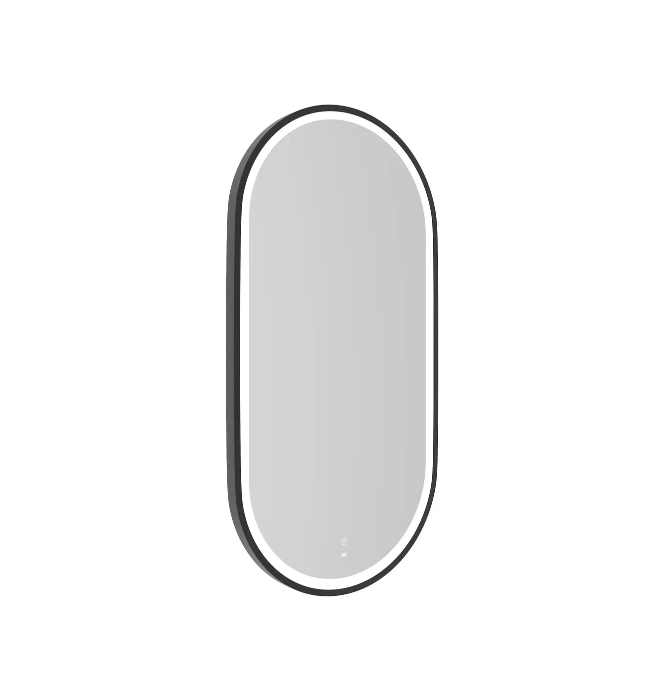 LED Noosa 900(H)x450(W) Black Metal Frame Tuffi Mirror