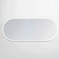 LED Noosa 1800(W)x750(H) White Metal Frame Mirror- Install Horizontal or Vertical