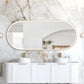 LED Noosa 1800(W)x750(H) Gold Metal Frame Mirror- Install Horizontal or Vertical