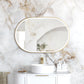 LED Noosa 900(H)x600(W) Gold Metal Frame Tuffi Mirror- Install Horizontal or Vertical