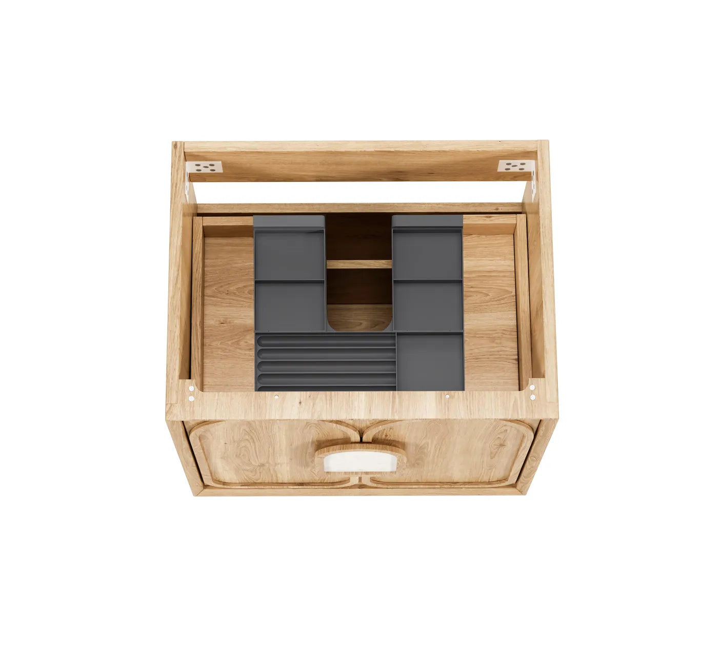 Laguna Mark II 750mm Woodland Oak Wall Hung Vanity