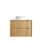 Byron Fluted 750mm Woodland Oak Wall Hung Vanity